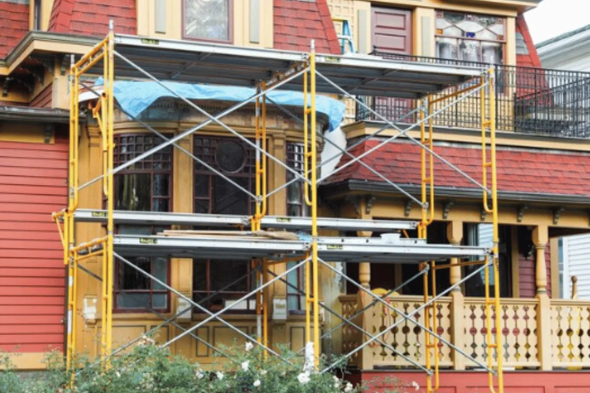 Extension & Renovation Scaffolding-images